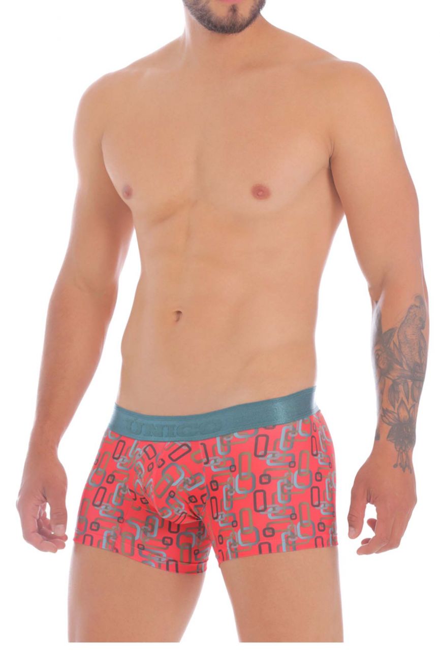 Unico 20070100129 Scheme Trunks Red Printed