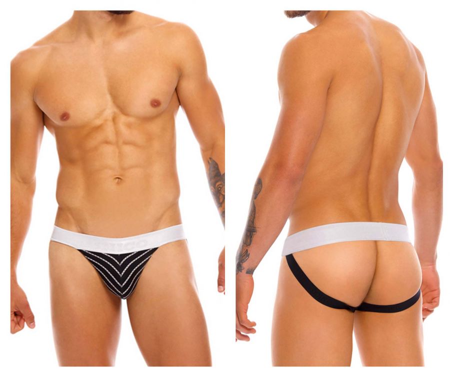 Unico 20070301222 Rush Jockstrap Black Printed