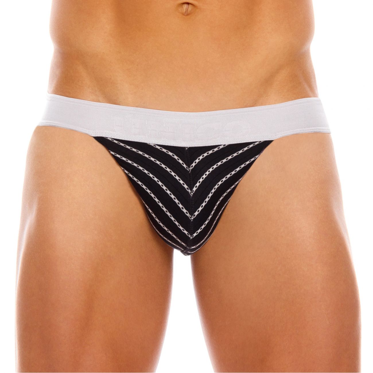 Unico 20070301222 Rush Jockstrap Black Printed