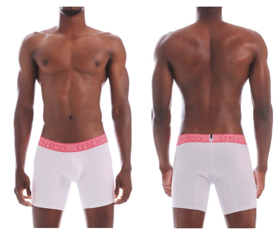 Unico 20160100203 Illusion Boxer Briefs White