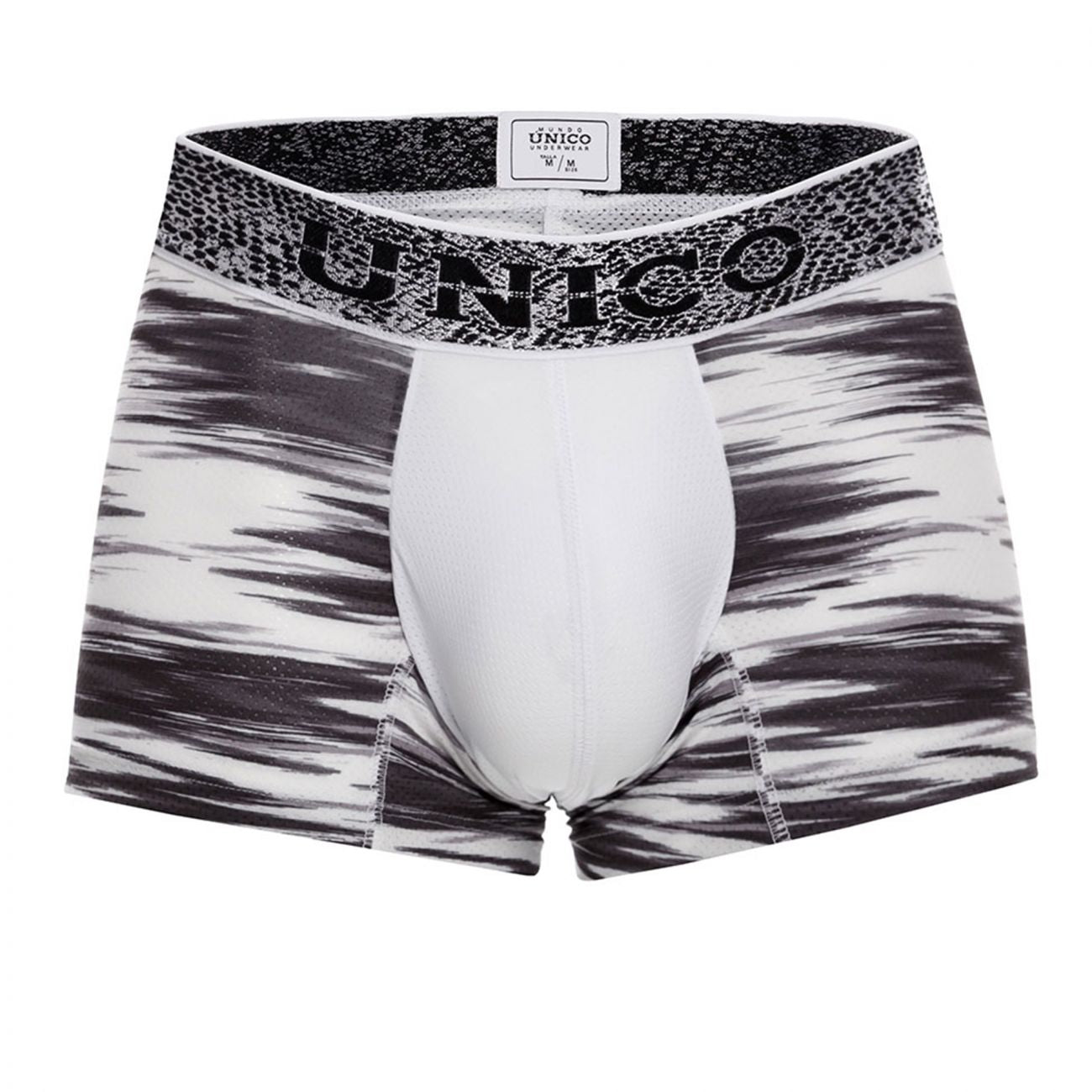 Unico 21070100103 Felt Trunks White Printed