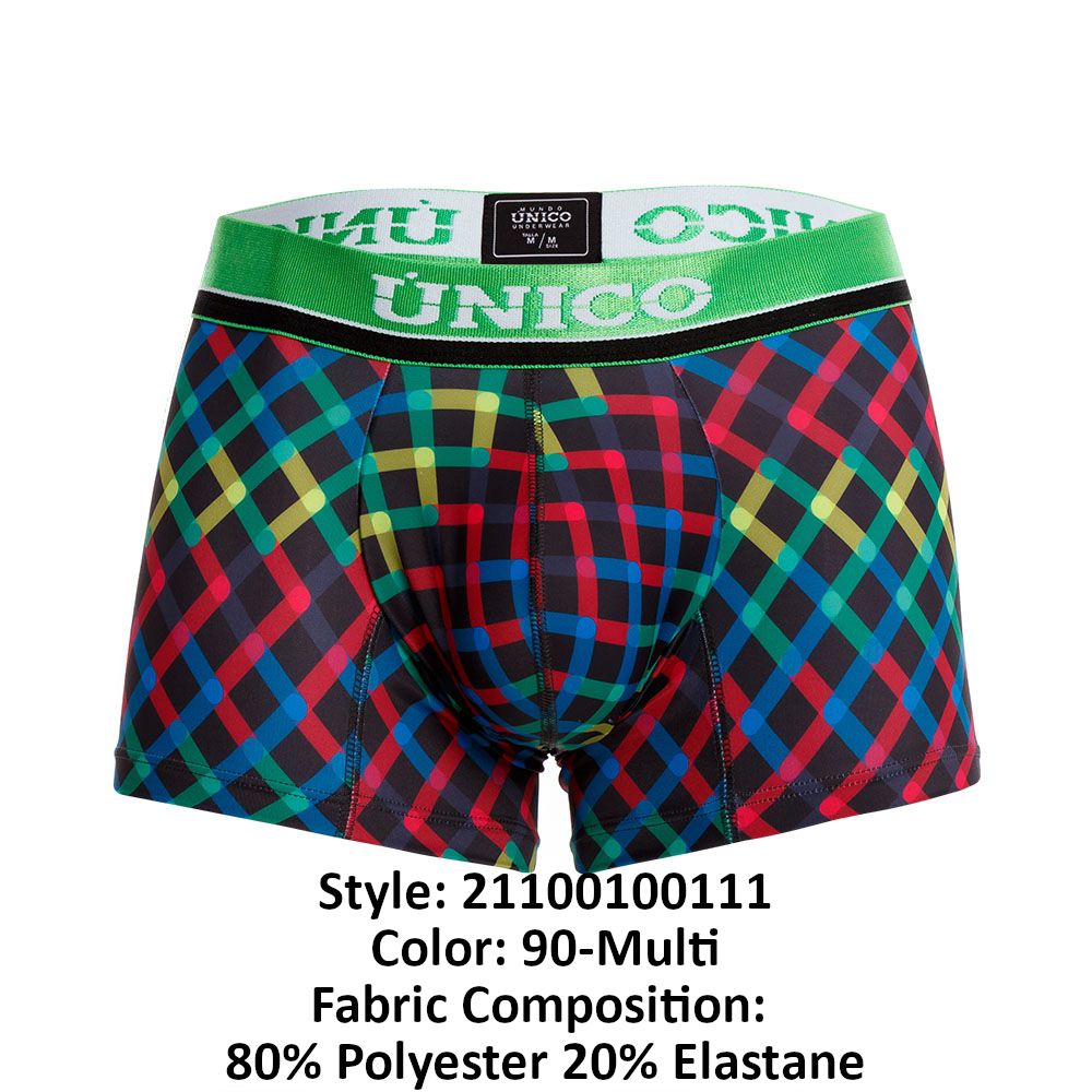 Unico 21100100111 Color-X Trunks Green Multi