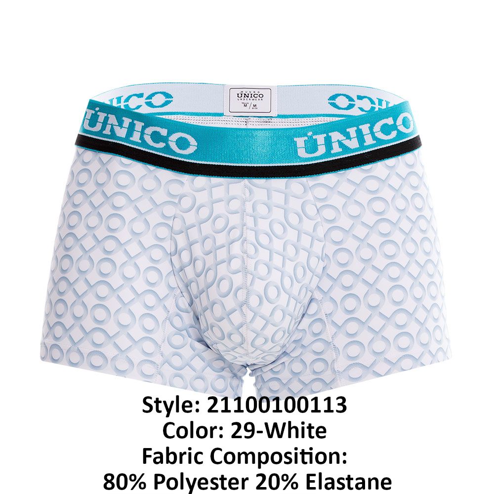 Unico 21100100113 Shadowed Trunks White