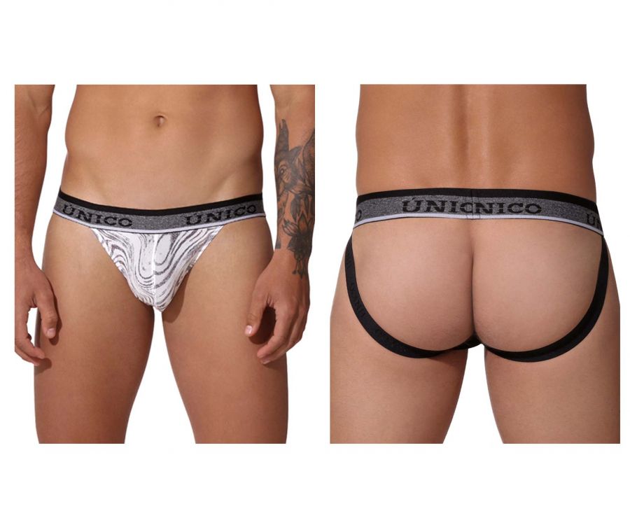 Unico 22020301206 Rastro Jockstrap White Printed