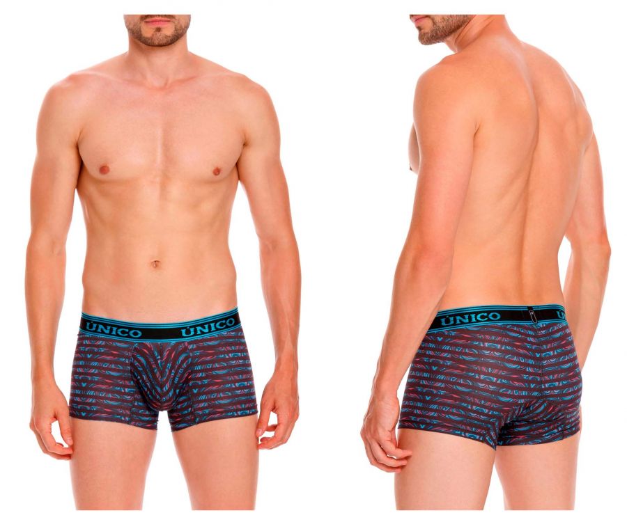 Unico 22050100102 Cocotera Trunks Blue Printed