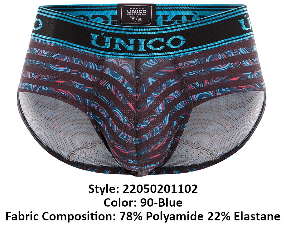 Unico 22050201102 Cocotera Briefs Blue Printed