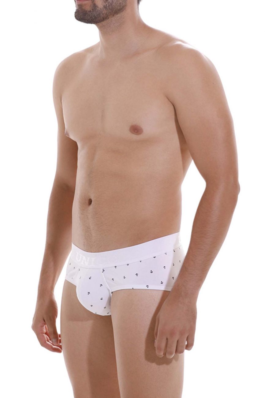 Unico 22110201101 Naviero Briefs White Plus Sizes