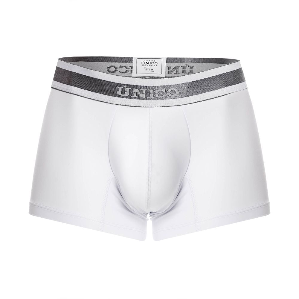 Unico 22120100109 Lustre A22 Trunks White Plus Sizes
