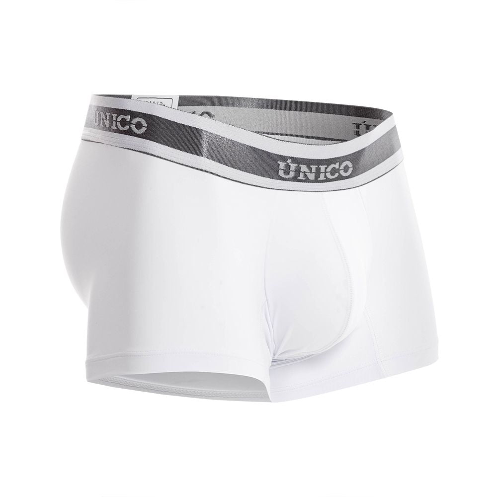 Unico 22120100109 Lustre A22 Trunks White Plus Sizes