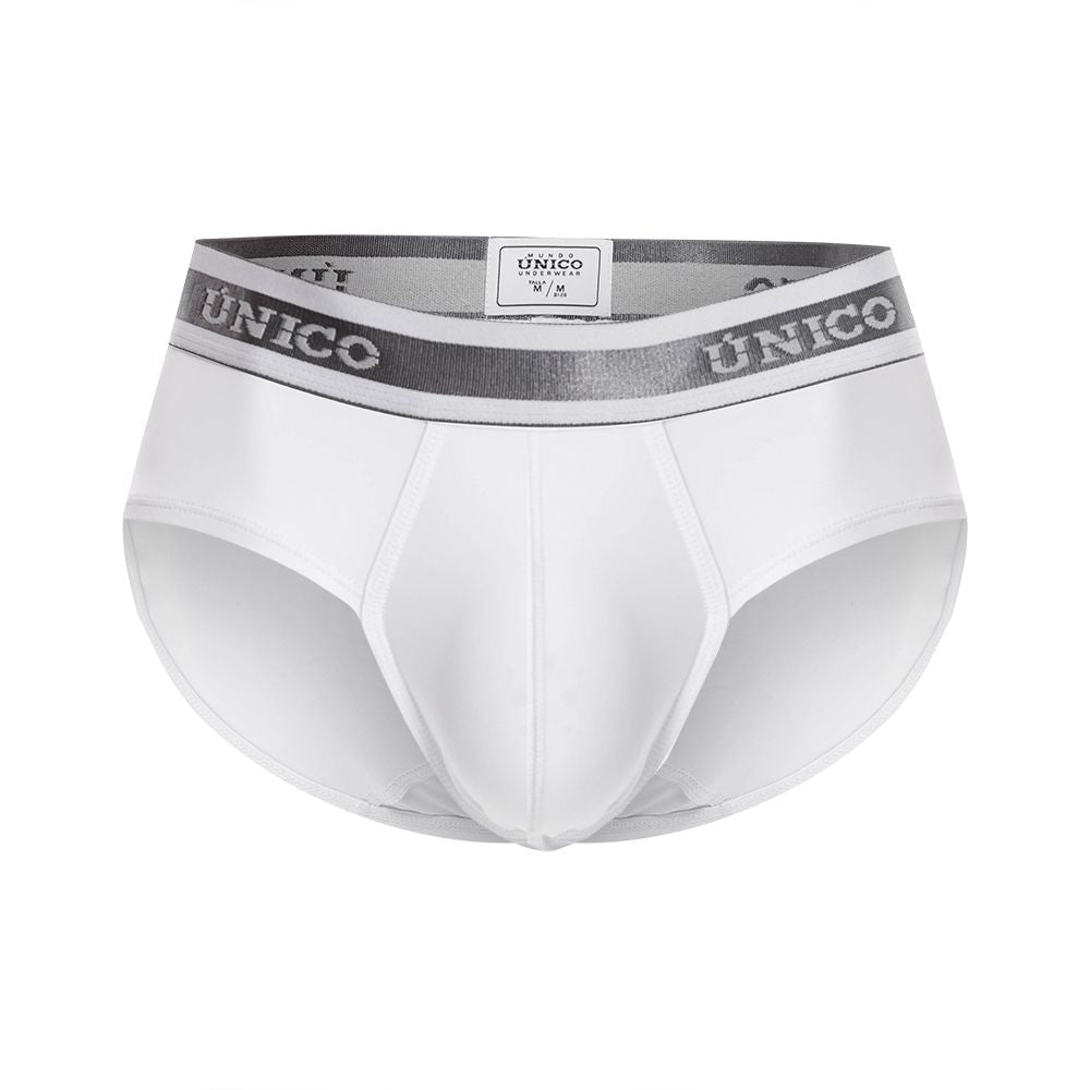 Unico 22120201112 Lustre M22 Briefs White Plus Sizes