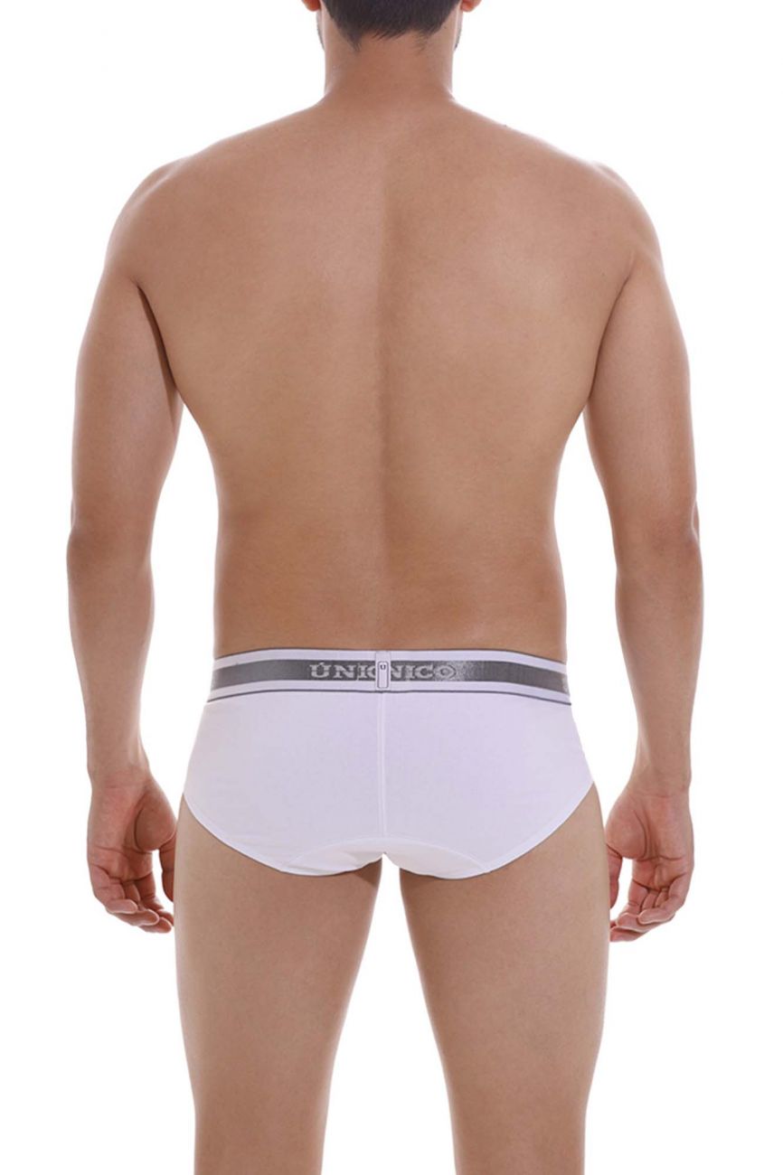 Unico 22120201112 Lustre M22 Briefs White Plus Sizes