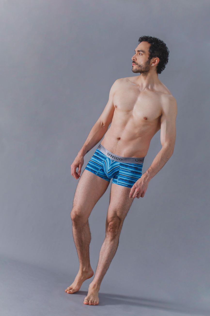 Unico 23080100114 Rayado Trunks Blue