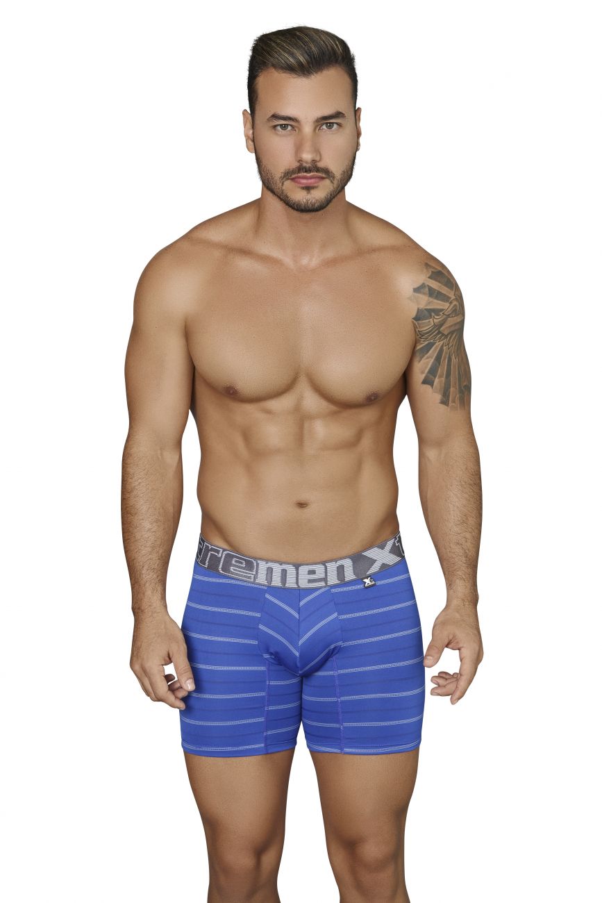 Xtremen 51417 Boxer Briefs Microfiber Stripes