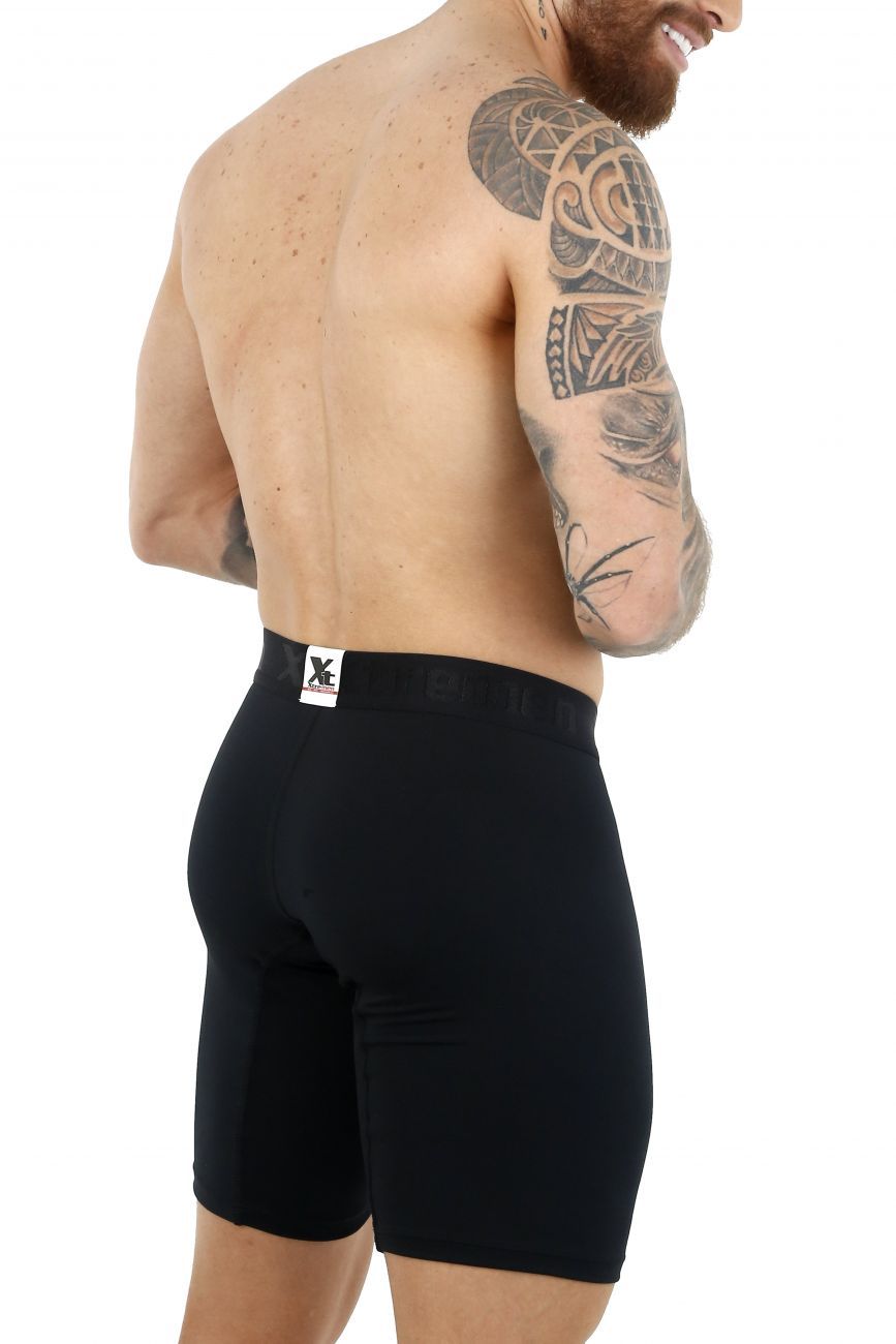 Xtremen 51471 Microfiber Boxer Briefs Black