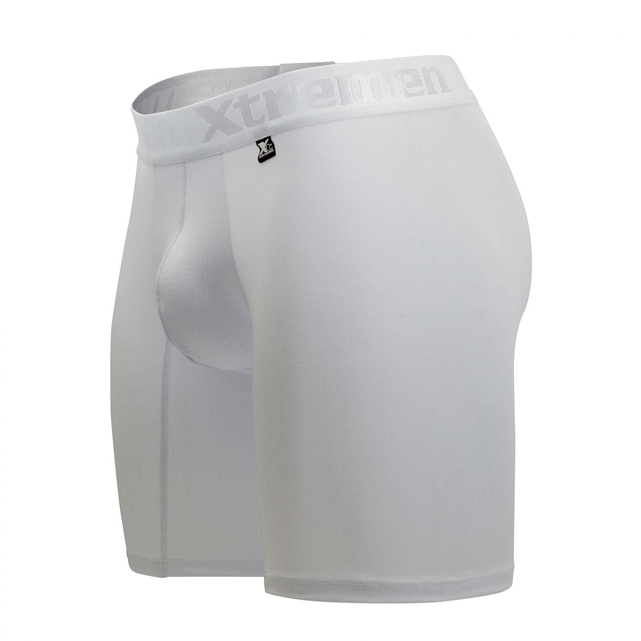 Xtremen 51471 Microfiber Boxer Briefs White