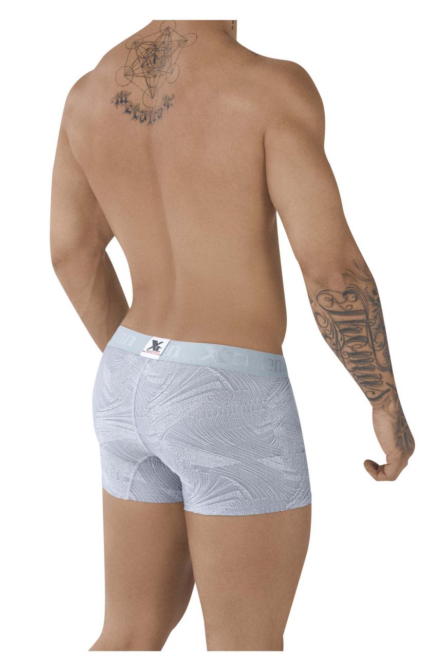 Xtremen 51477C Microfiber Jacquard Trunks Gray