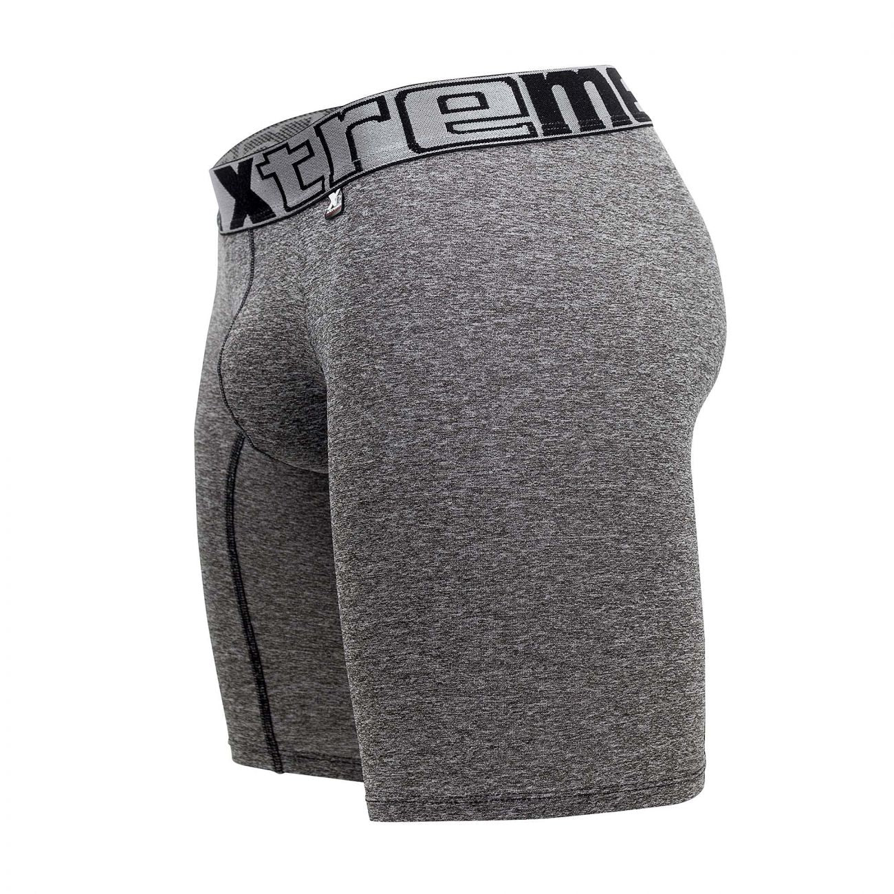 Xtremen 51485 Microfiber Athletic Boxer Briefs Black