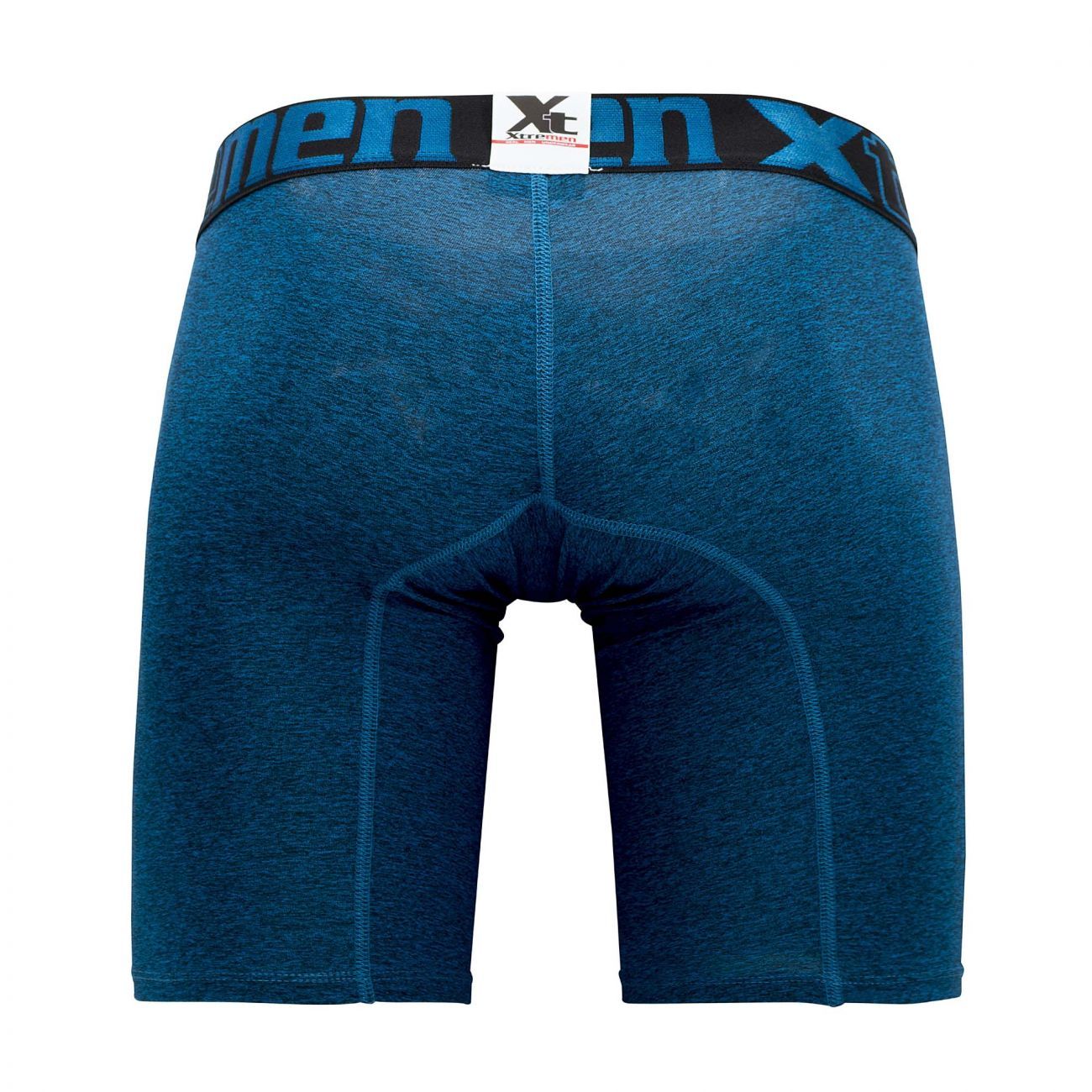 Xtremen 51485 Microfiber Athletic Boxer Briefs Blue - Size XL