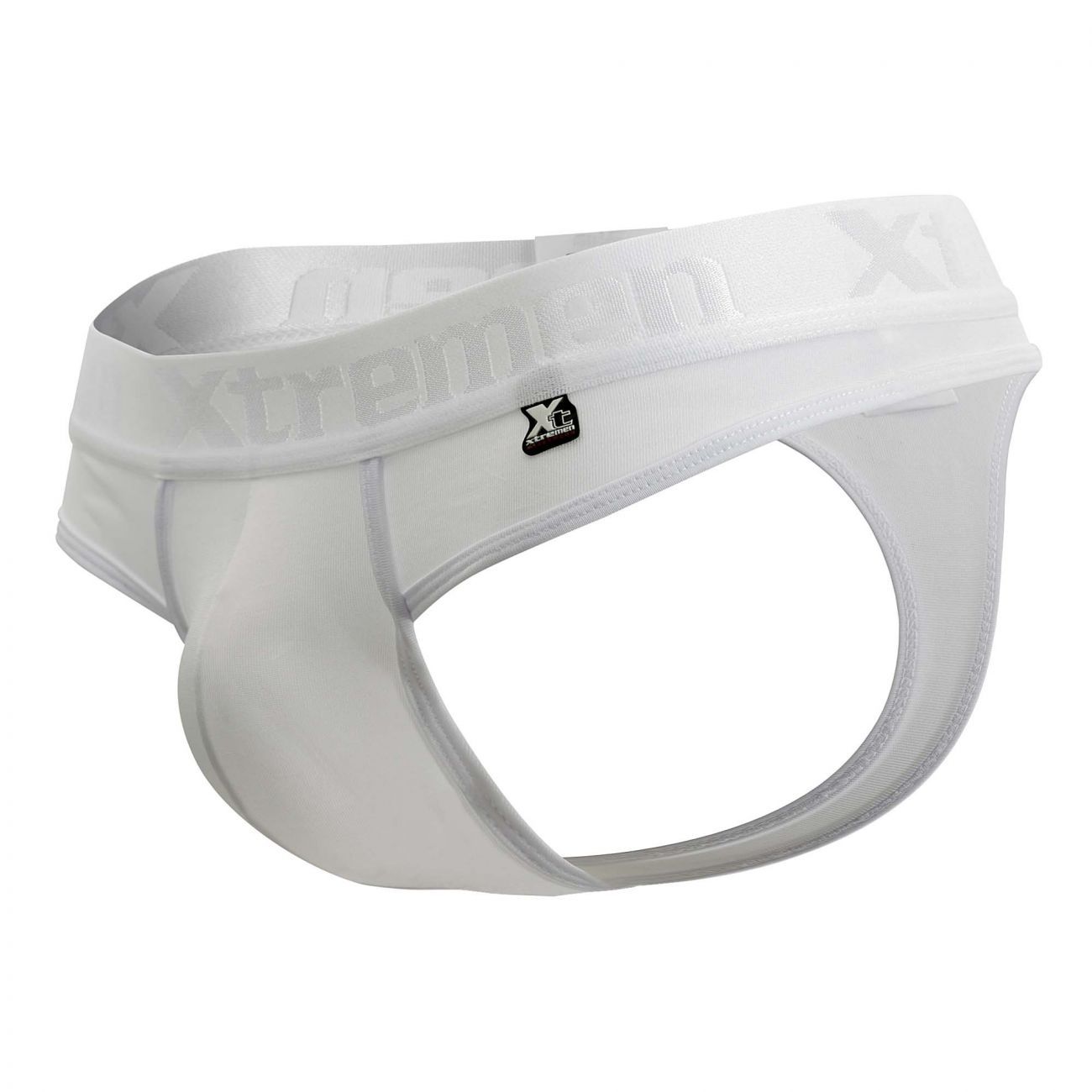Xtremen 91031-3 3PK Piping Thongs Black White Gray - Size XL