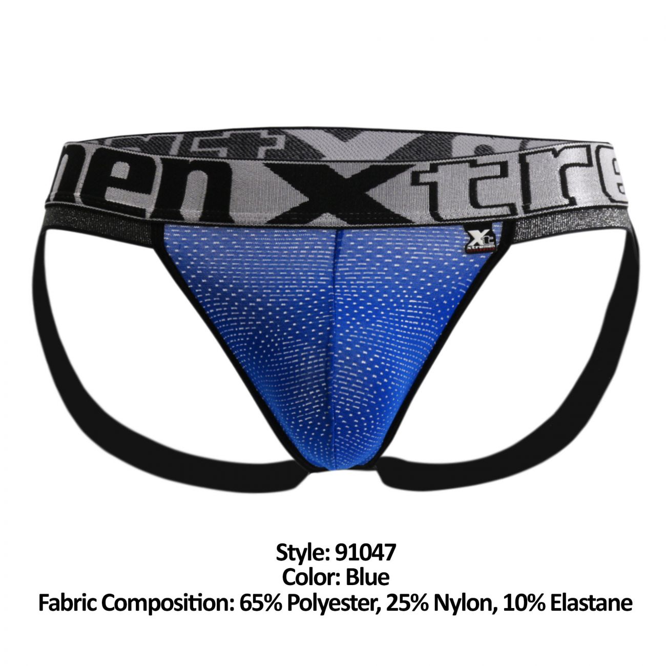 Xtremen 91047 Jacquard Stripes Jockstrap