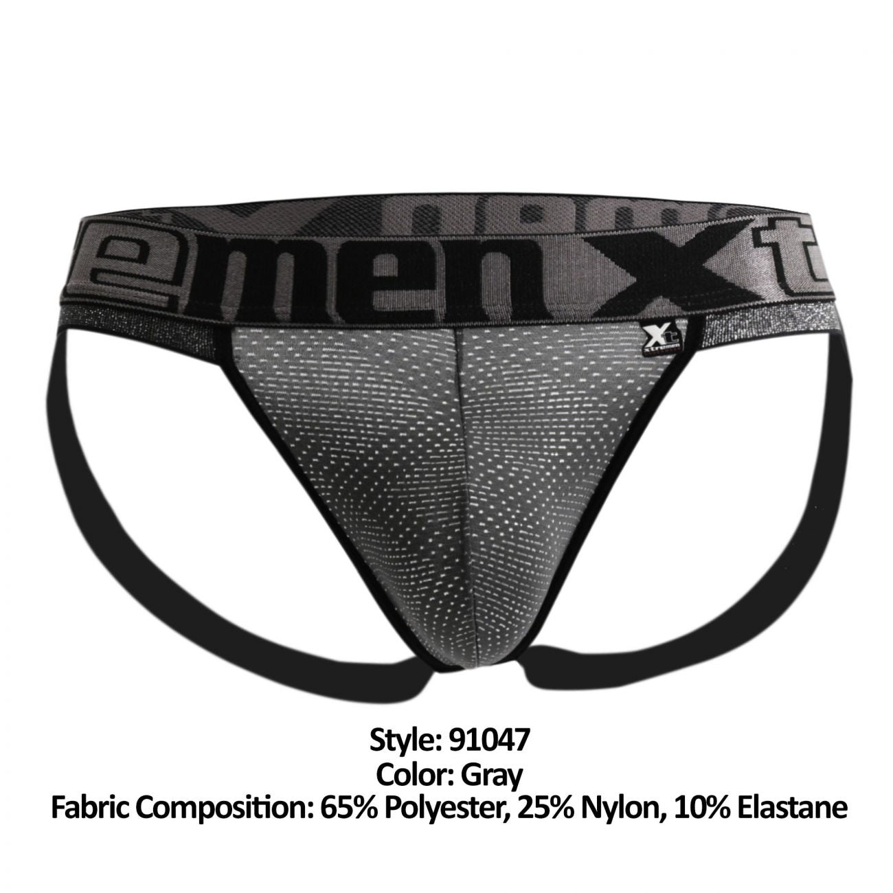 Xtremen 91047 Jacquard Stripes Jockstrap