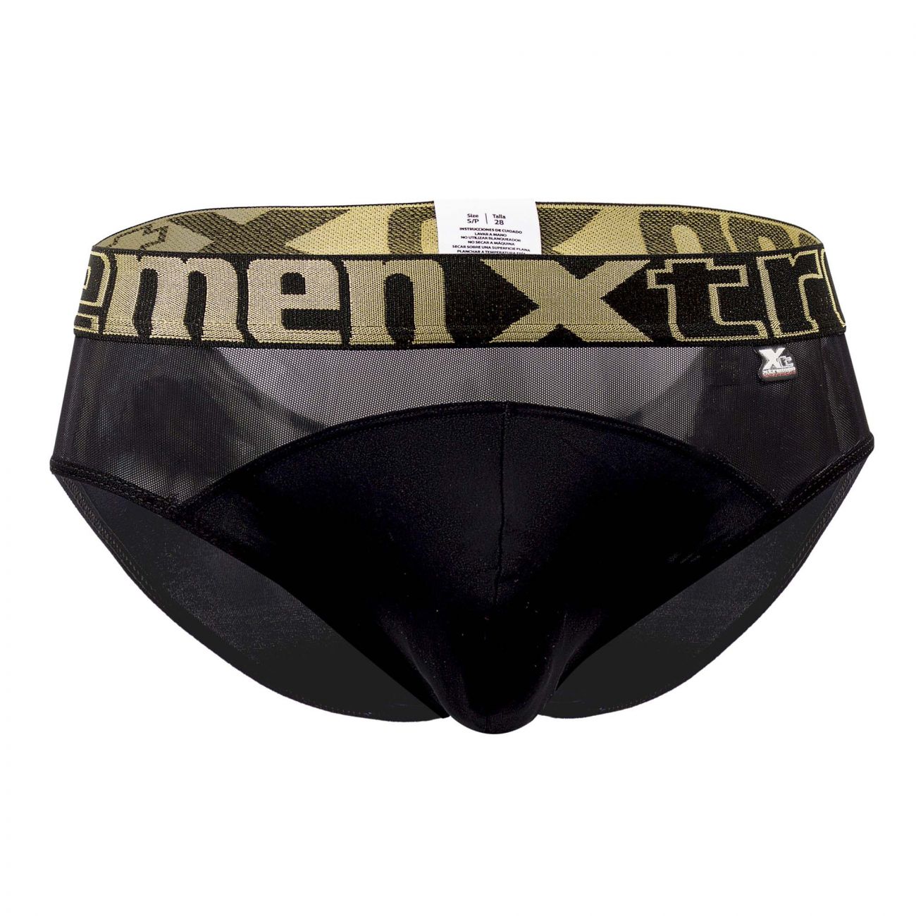 Xtremen 91059 Peekaboo Mesh Briefs