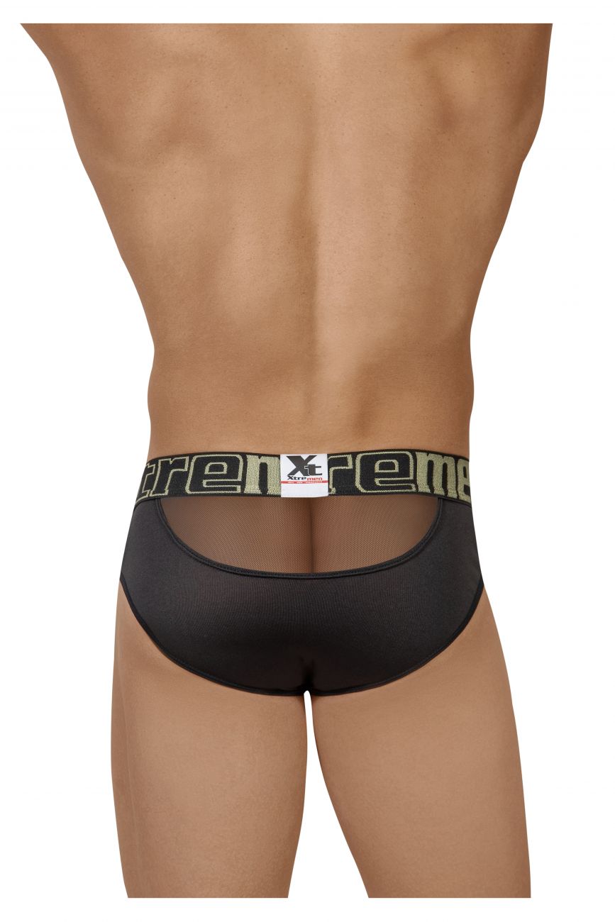 Xtremen 91059 Peekaboo Mesh Briefs