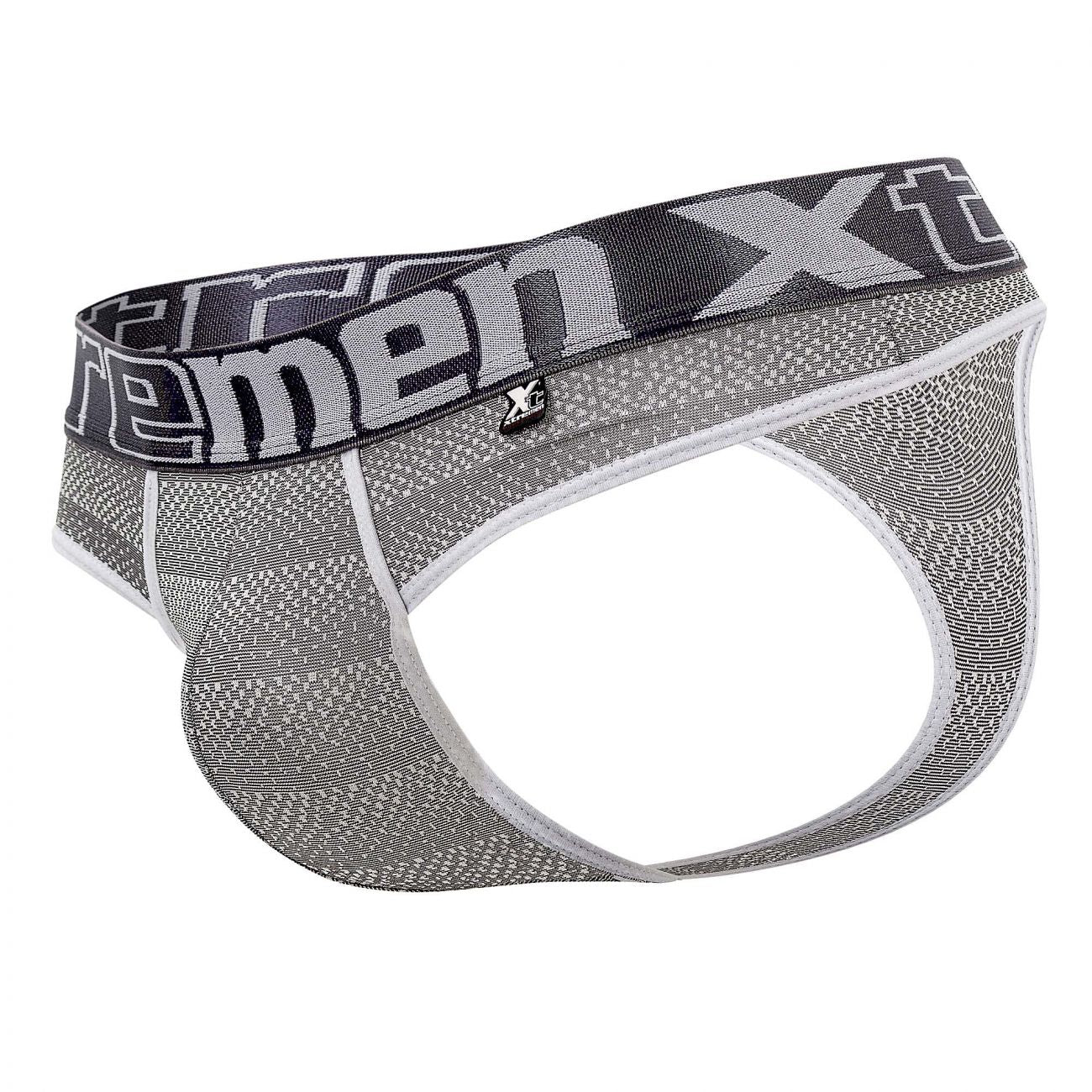 Xtremen 91064 Geometric Jacquard Thongs