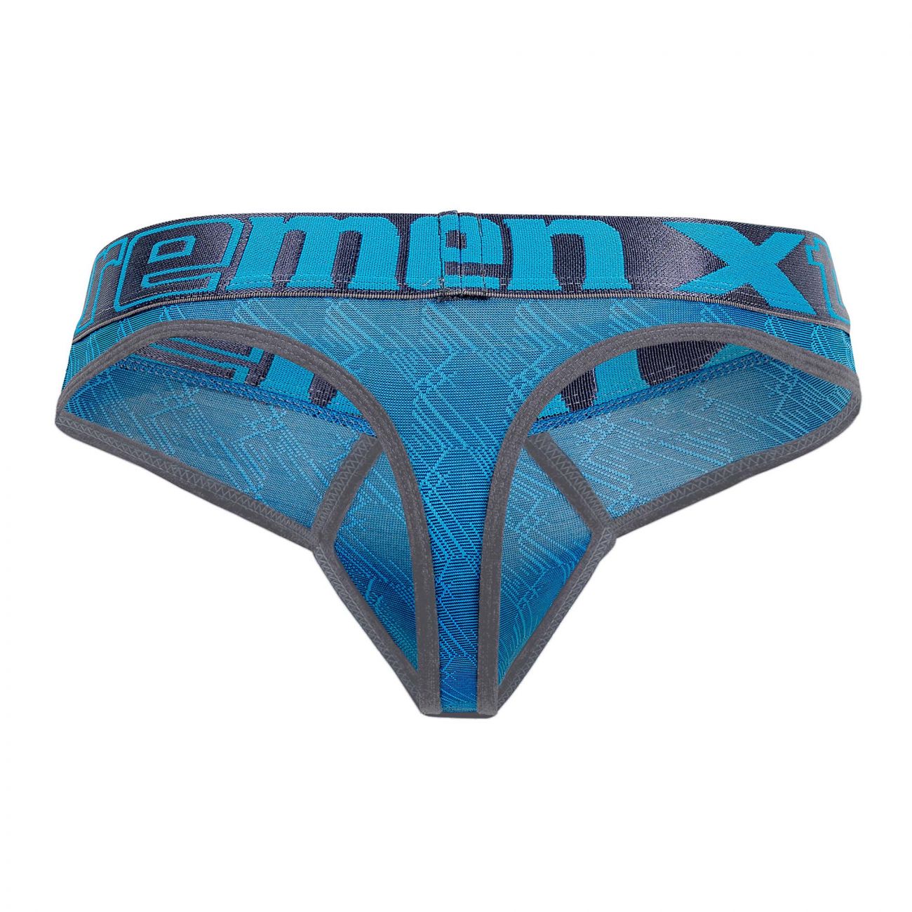 Xtremen 91073 Microfiber Jacquard Thongs Turquoise
