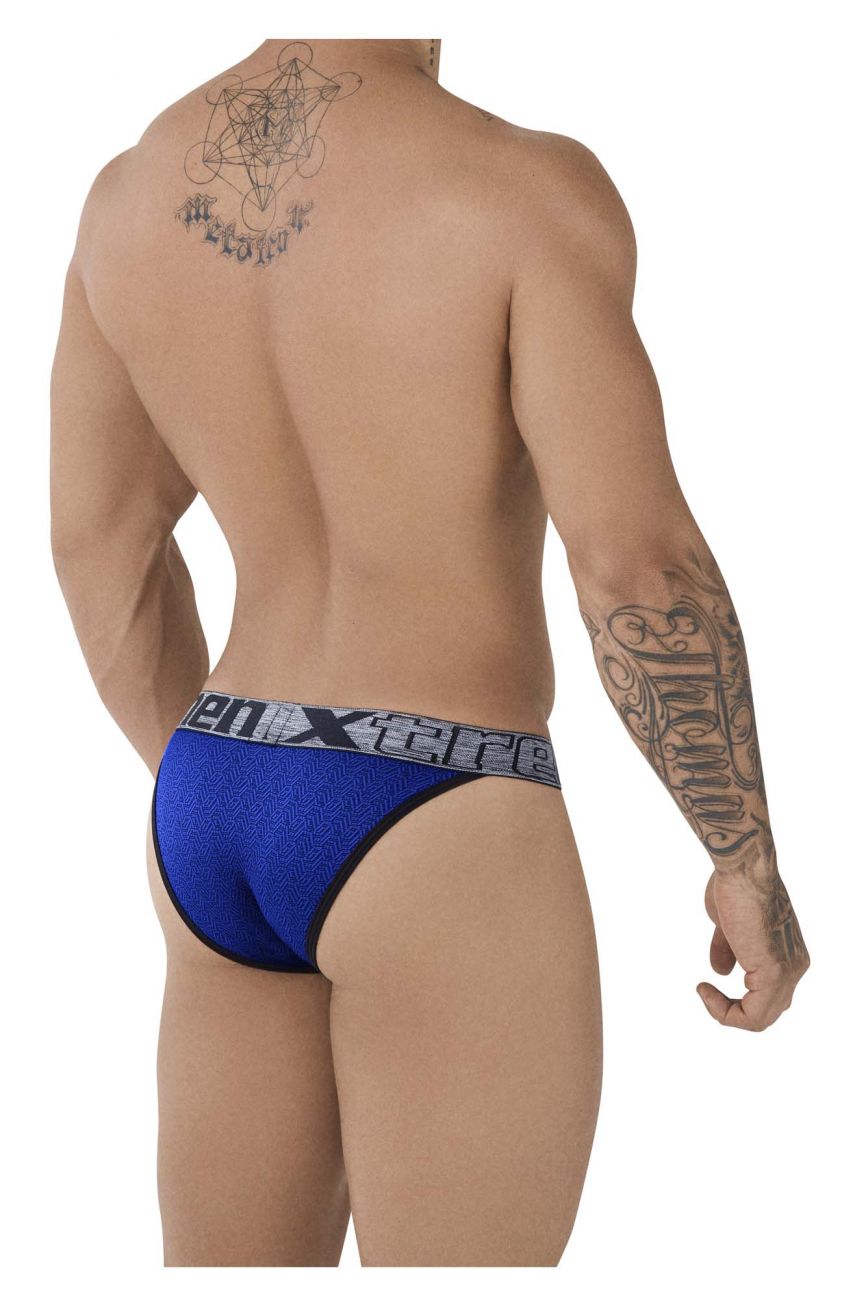 Xtremen 91081 Microfiber Jacquard Bikini Royal