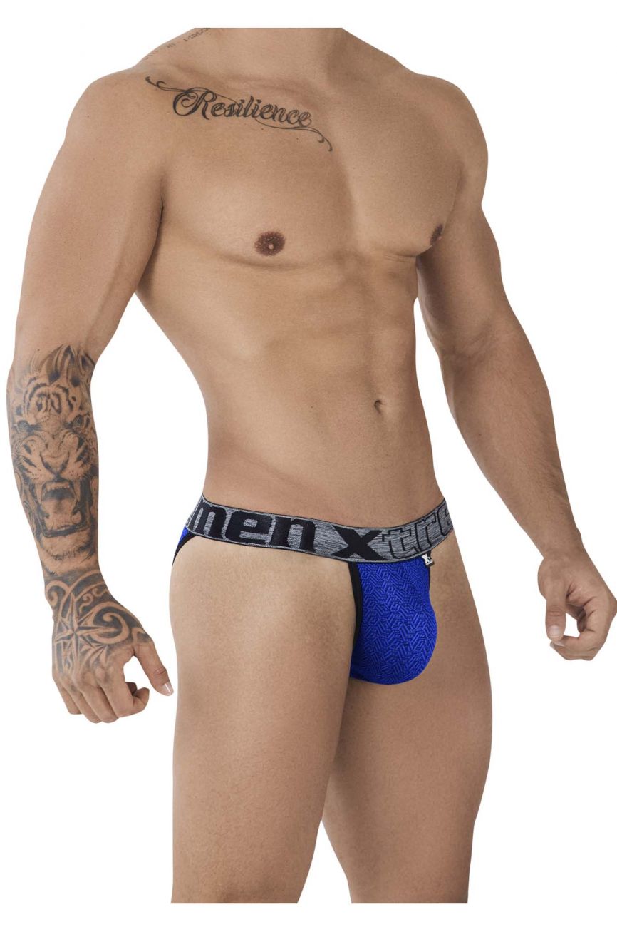 Xtremen 91081 Microfiber Jacquard Bikini Royal
