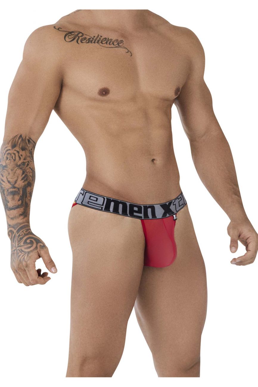 Xtremen 91082 Microfiber Pride Bikini Red