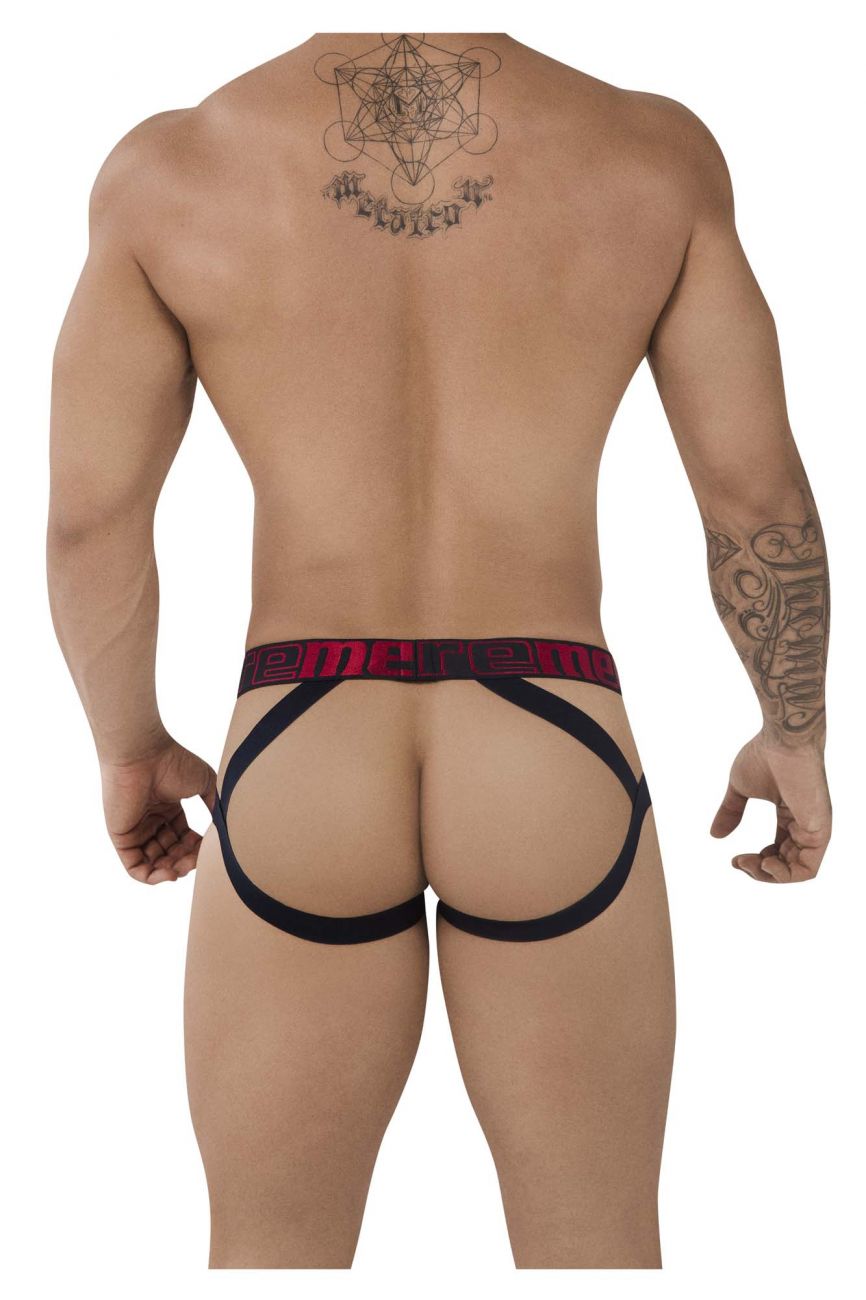 Xtremen 91083 Microfiber Pride Jockstrap Red
