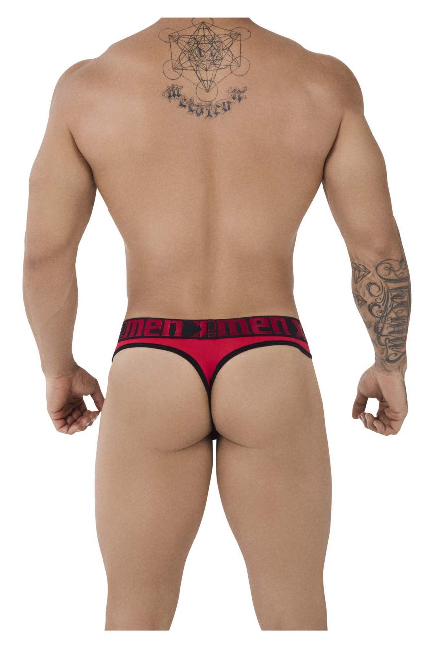 Xtremen 91086 Microfiber Pride Thongs Red