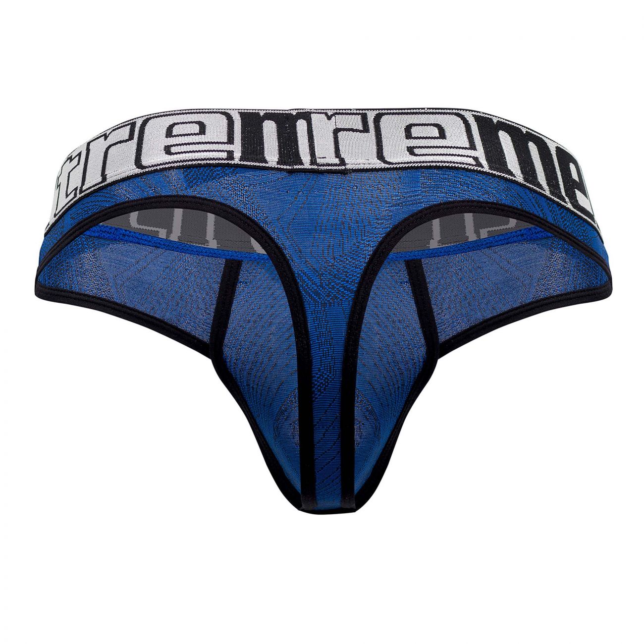Xtremen 91087 Microfiber Jacquard Thongs Blue