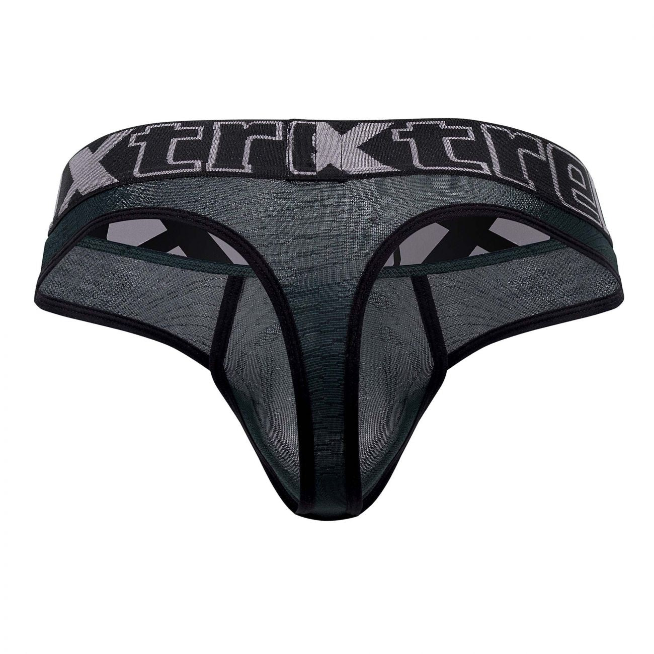 Xtremen 91087 Microfiber Jacquard Thongs Green