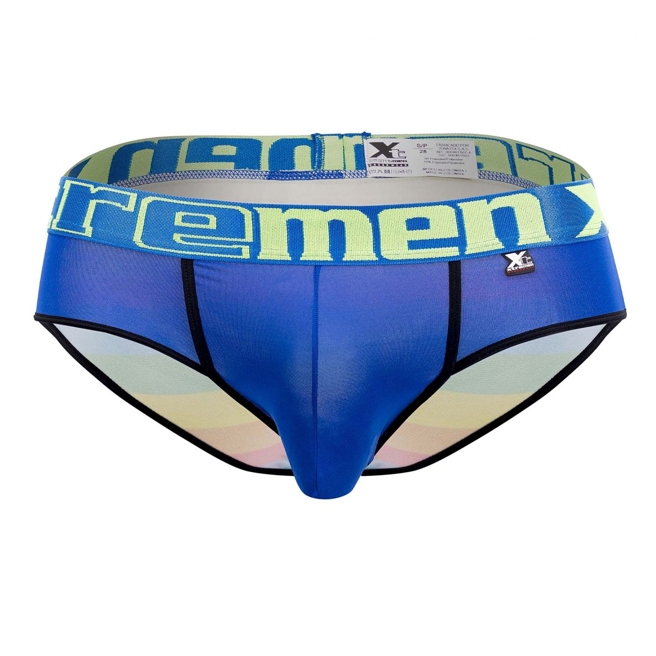 Xtremen 91088 Microfiber Pride Briefs Turquoise