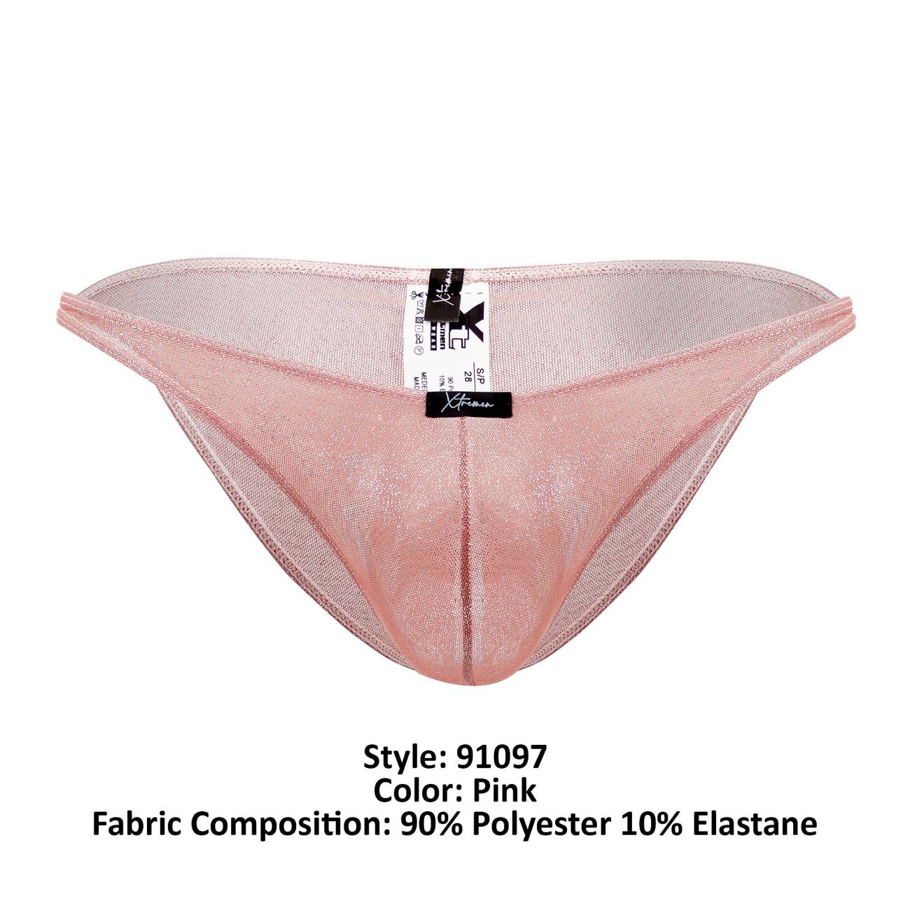 Xtremen 91097 Microfiber Bikini Pink