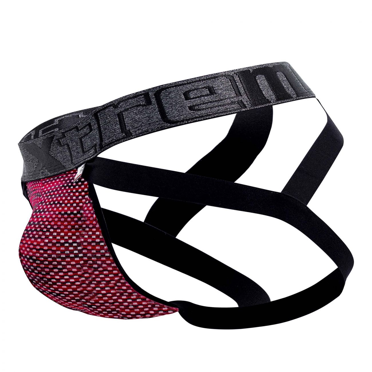 Xtremen 91099 Microfiber Mesh Jockstrap Red