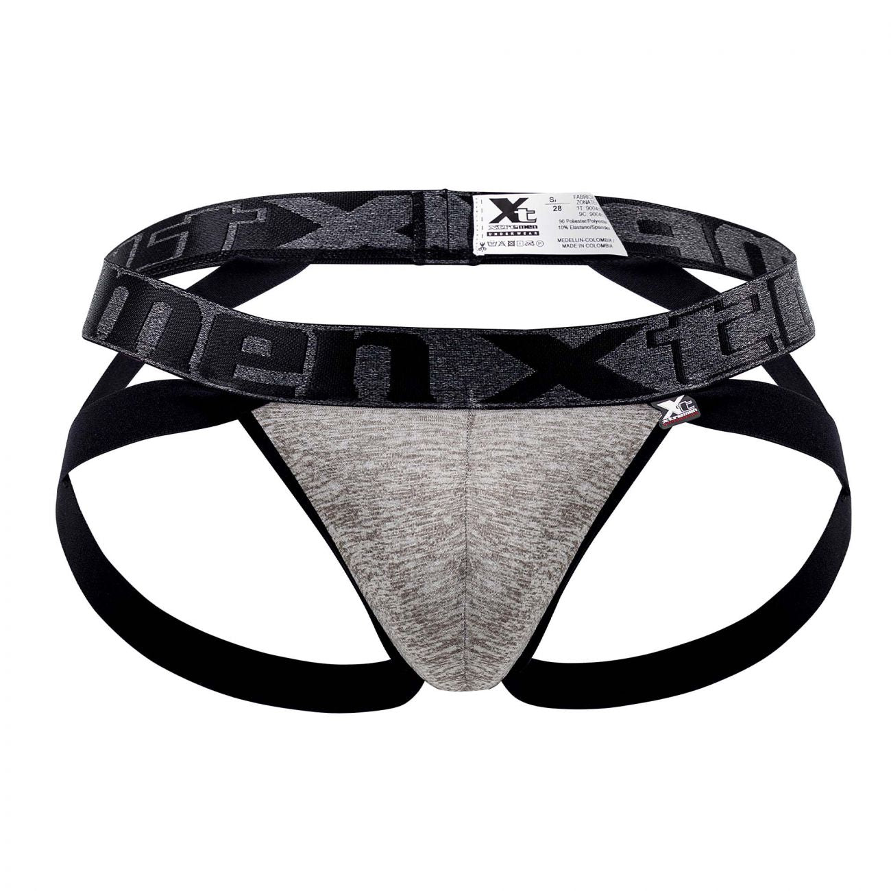 Xtremen 91102 Microfiber Jockstrap Jasper Gray