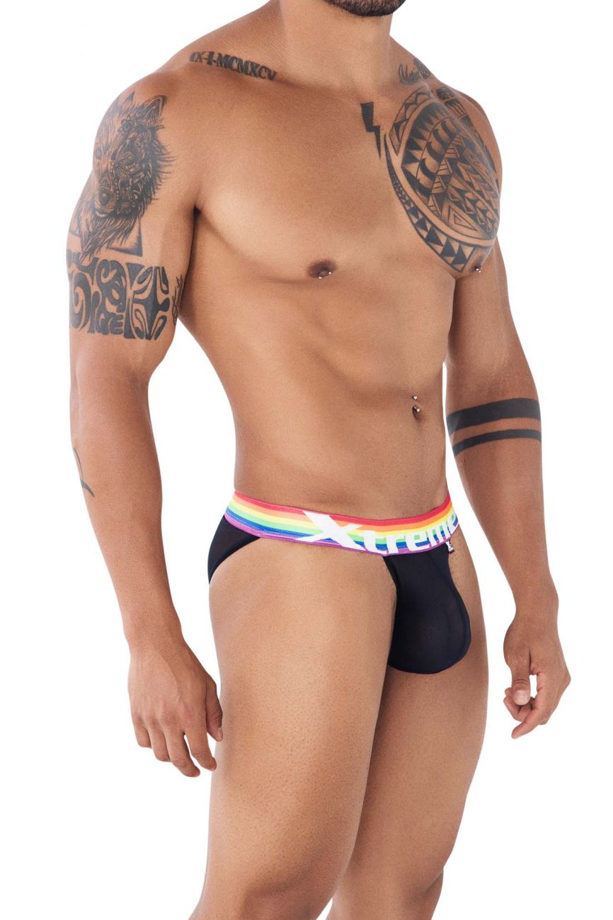 Xtremen 91104 Pride Mesh Bikini Black