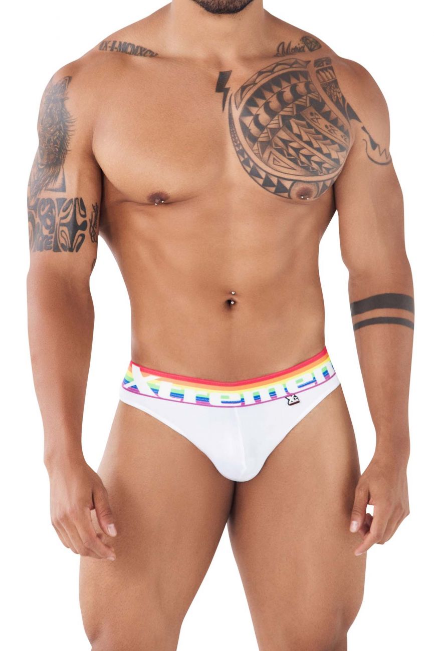 Xtremen 91106 Pride Thongs White