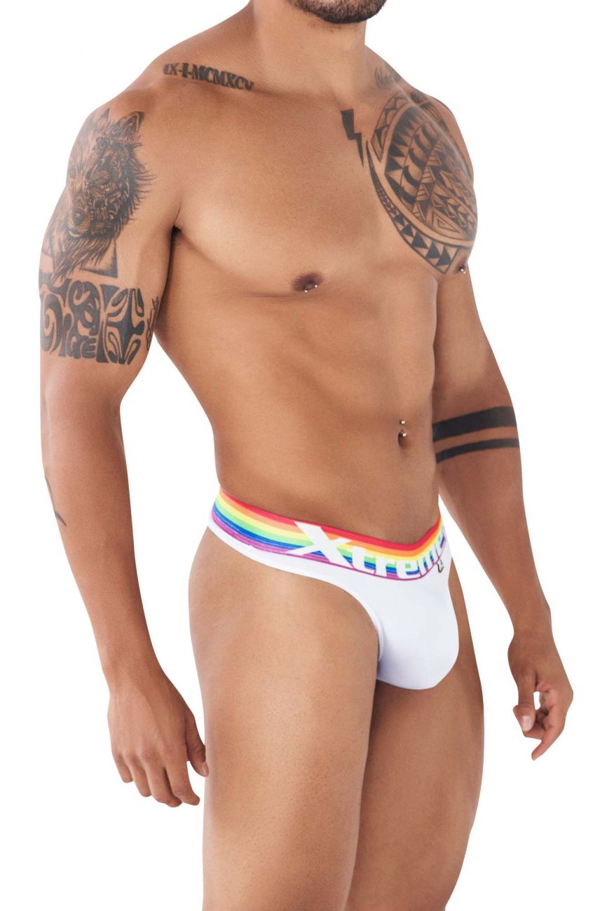 Xtremen 91106 Pride Thongs White
