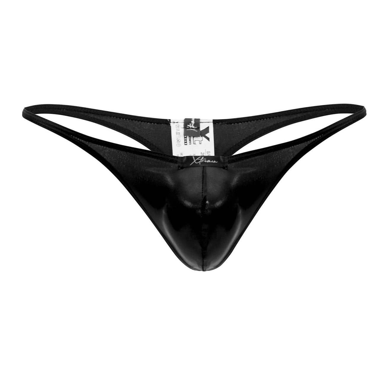 Xtremen 91114 Metallic Thongs Black