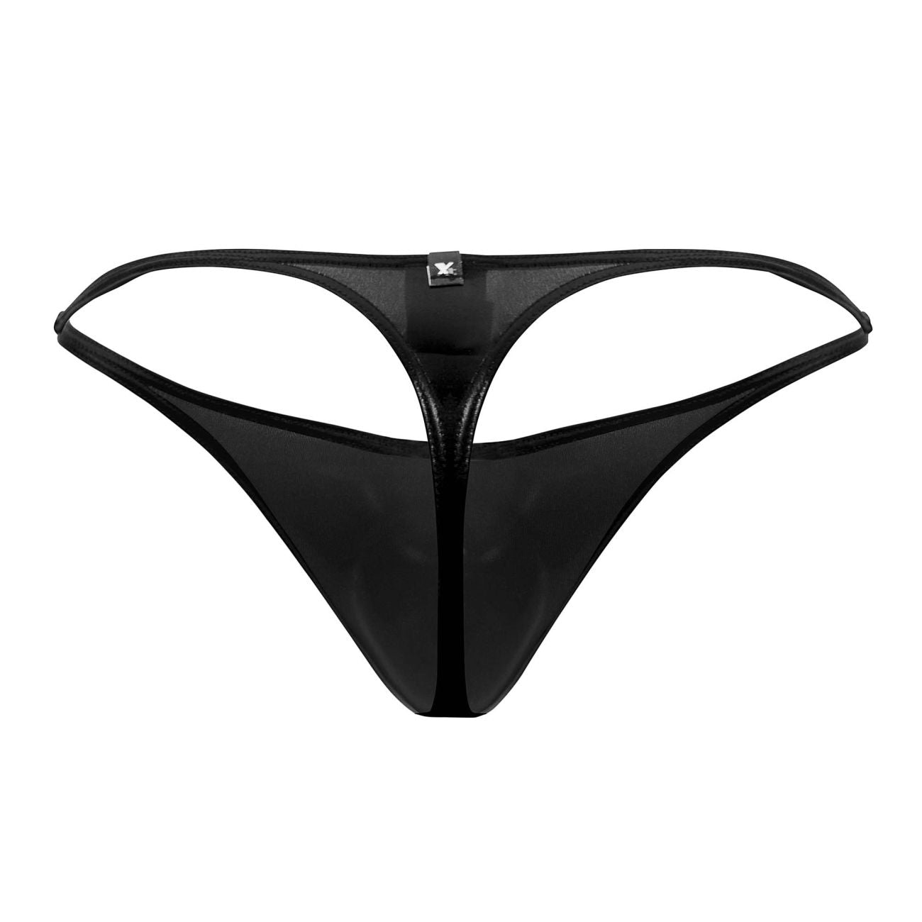 Xtremen 91114 Metallic Thongs Black