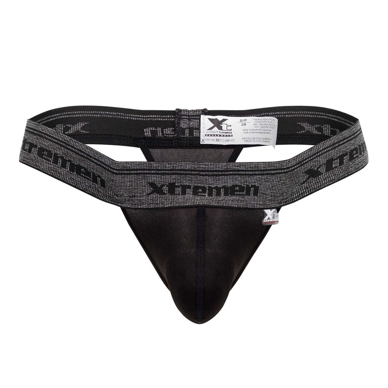 Xtremen 91141 Ultra-soft Thongs Black