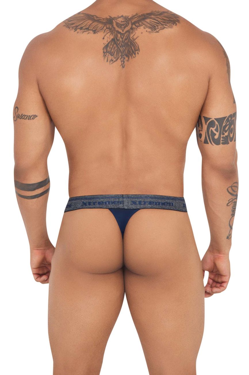 Xtremen 91141 Ultra-soft Thongs Dark Blue