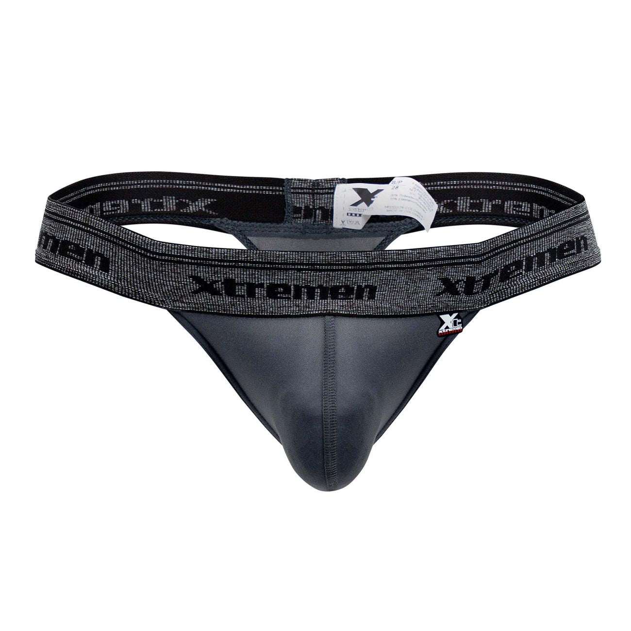 Xtremen 91141 Ultra-soft Thongs Dark Gray