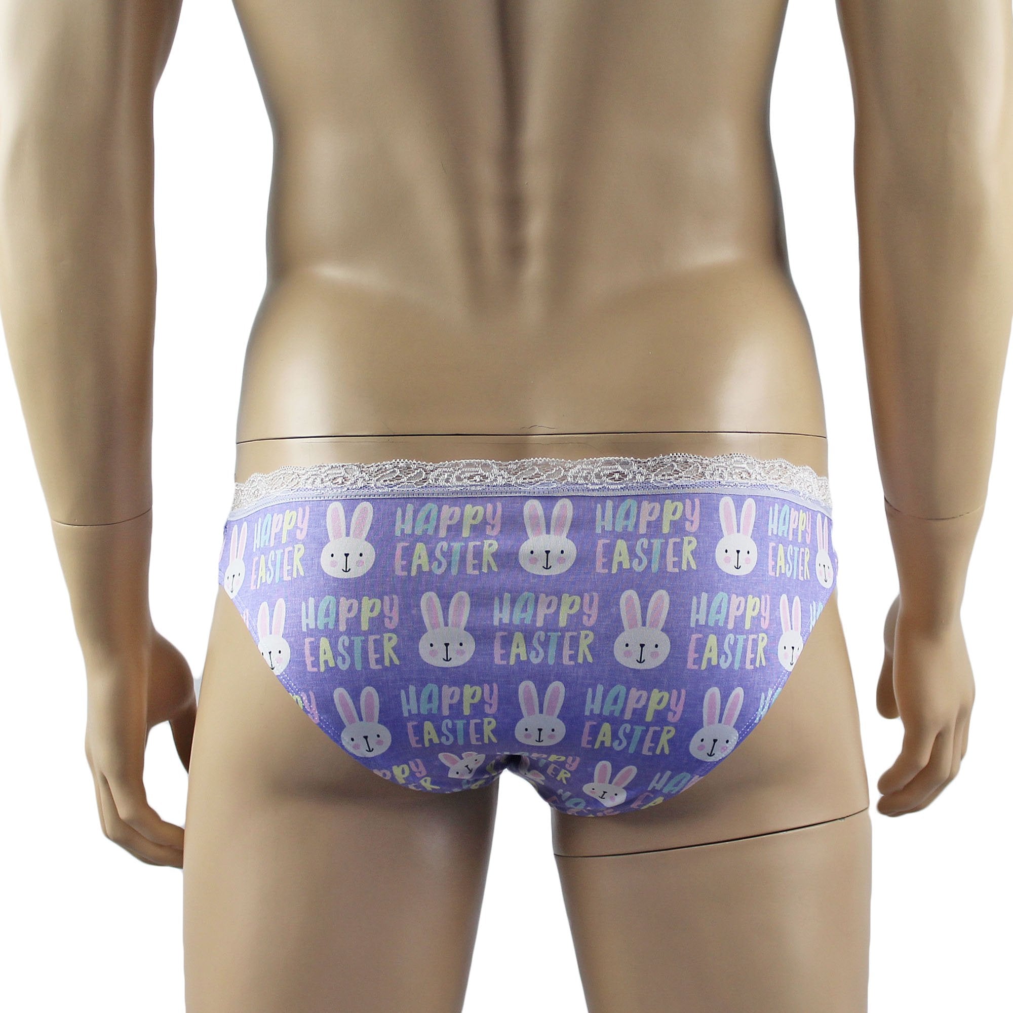 Mens Happy Easter Mens Lingerie Panty Bikini Brief