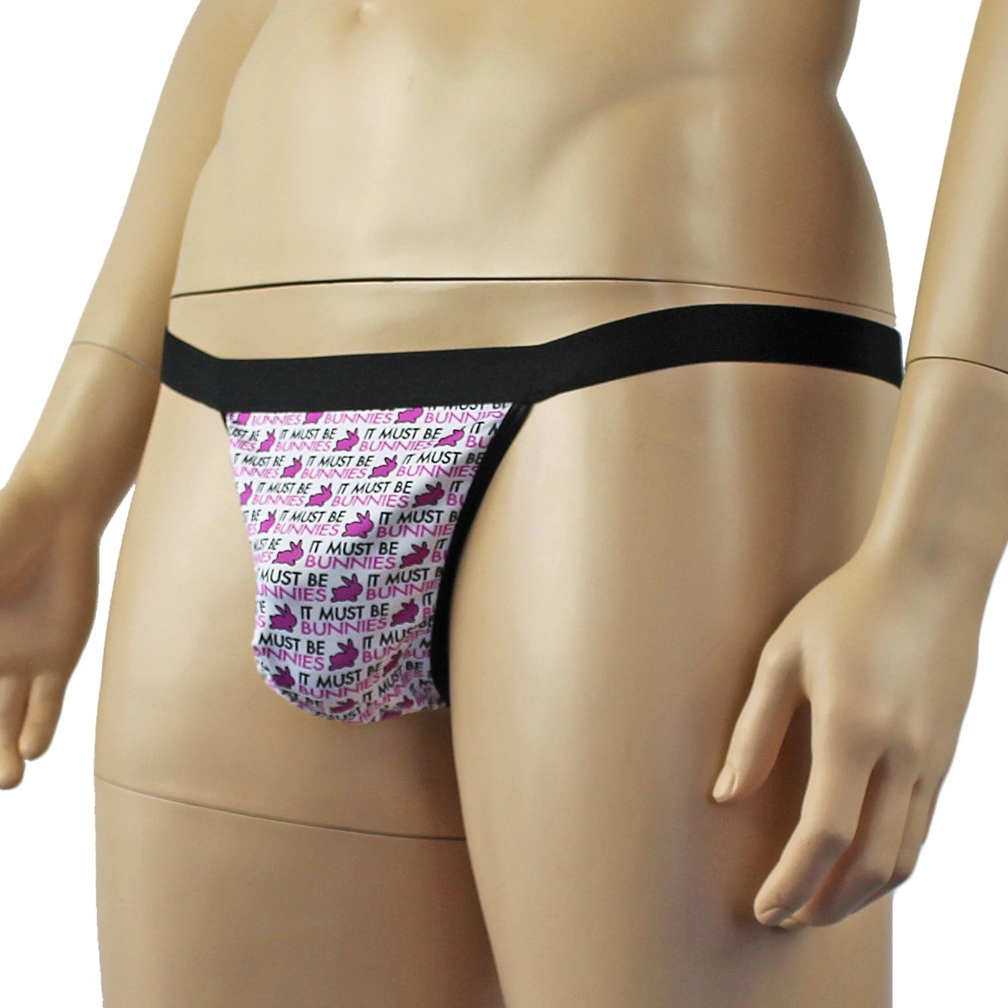 SALE - Mens Must Be Easter G string Thong with Elastic Band